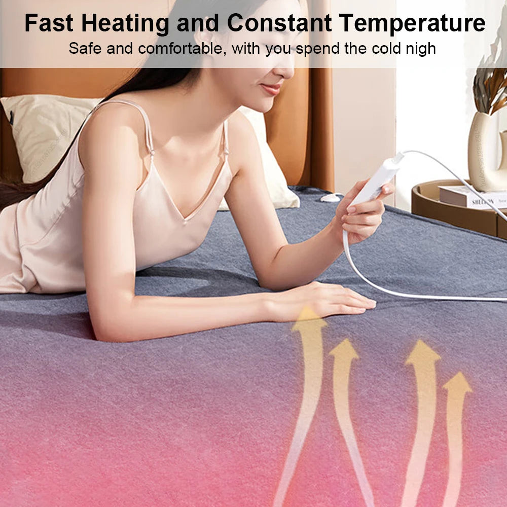 Electric Blanket 220V Thicker Automatic Thermostat Electric Heating