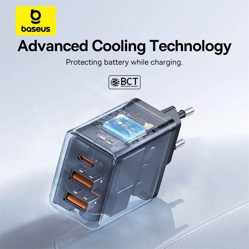 Baseus 30W USB Type C Charger Phone Charger PD Quick Charge One year warranty