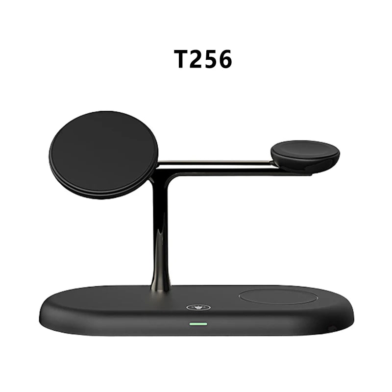 3 in 1 Wireless Charger Stand For iPhone Fast Charging Station for Apple Watch  One year warranty