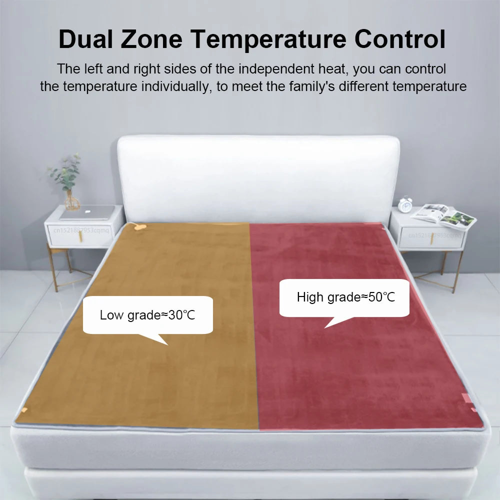 Electric Blanket 220V Thicker Automatic Thermostat Electric Heating