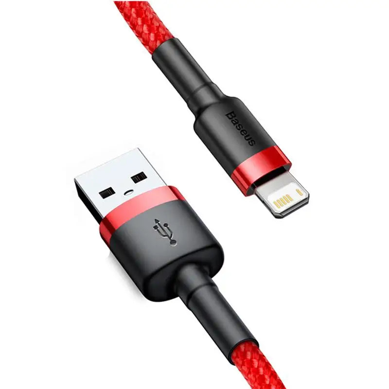 Baseus USB Cable for iPhone Cable 2.4A Fast Charging  Cable USB Data LineOne year warranty