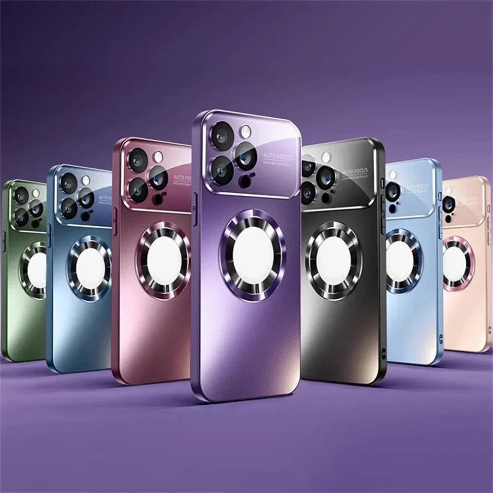 2025 New Titanium Metallic Matte Case For iphone